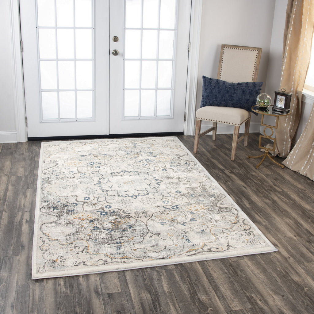 Rizzy Bristol BRS101 Beige/Blue Area Rug Room Image Feature
