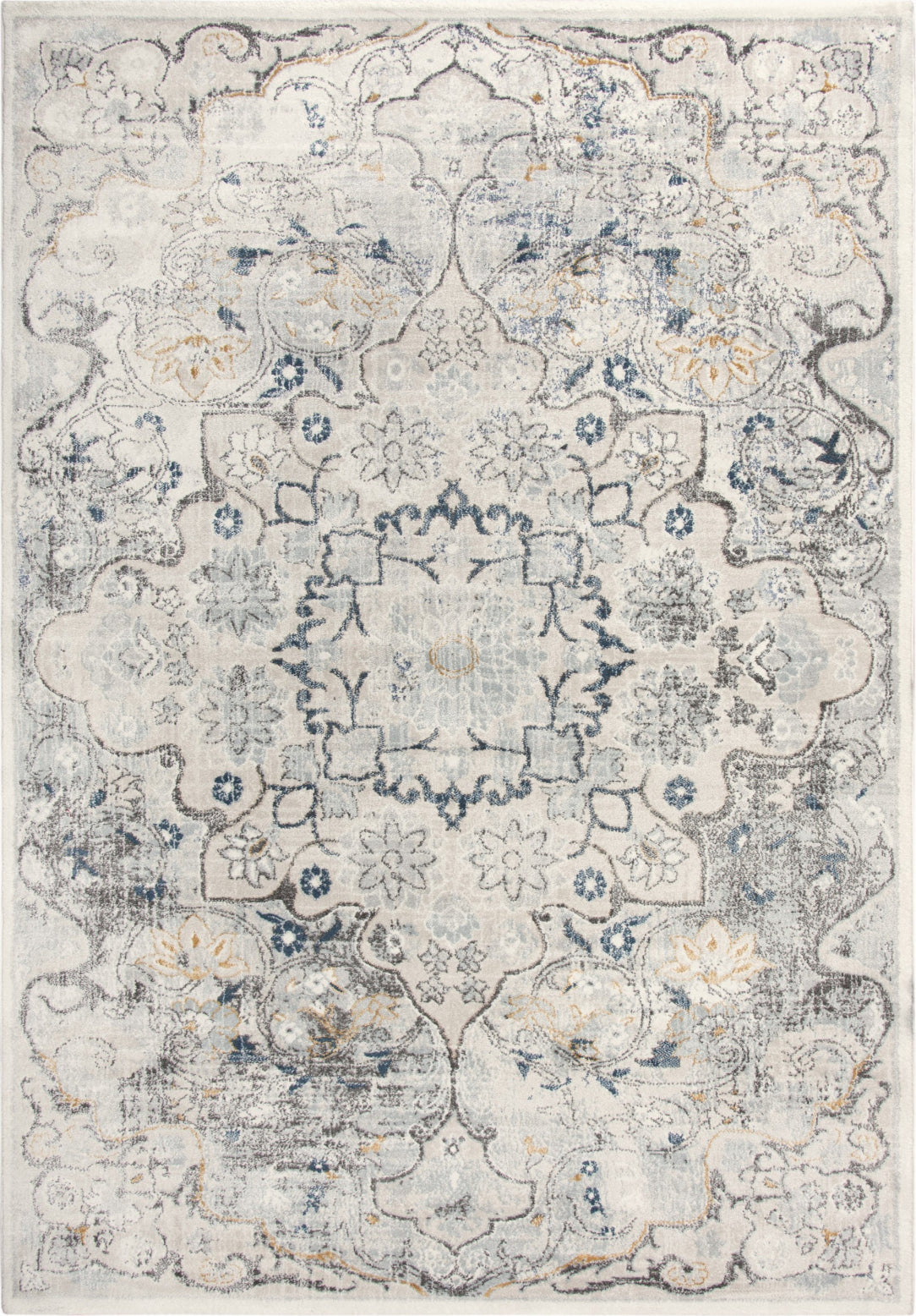 Rizzy Bristol BRS101 Beige/Blue Area Rug main image