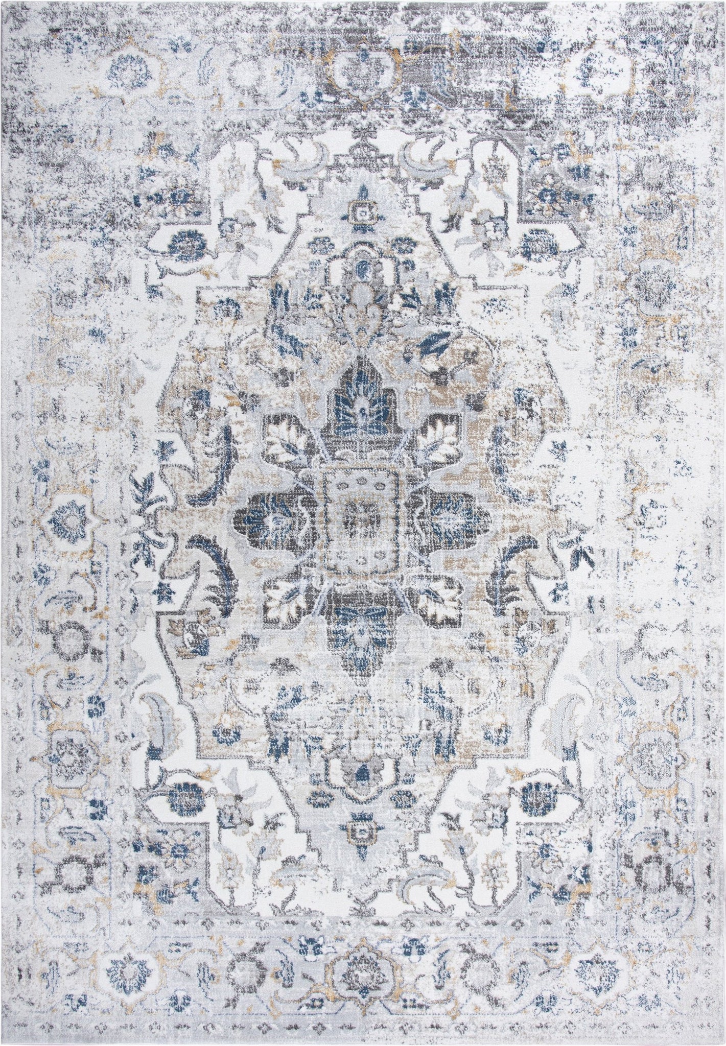 Rizzy Bristol BRS104 Beige/Blue Area Rug main image