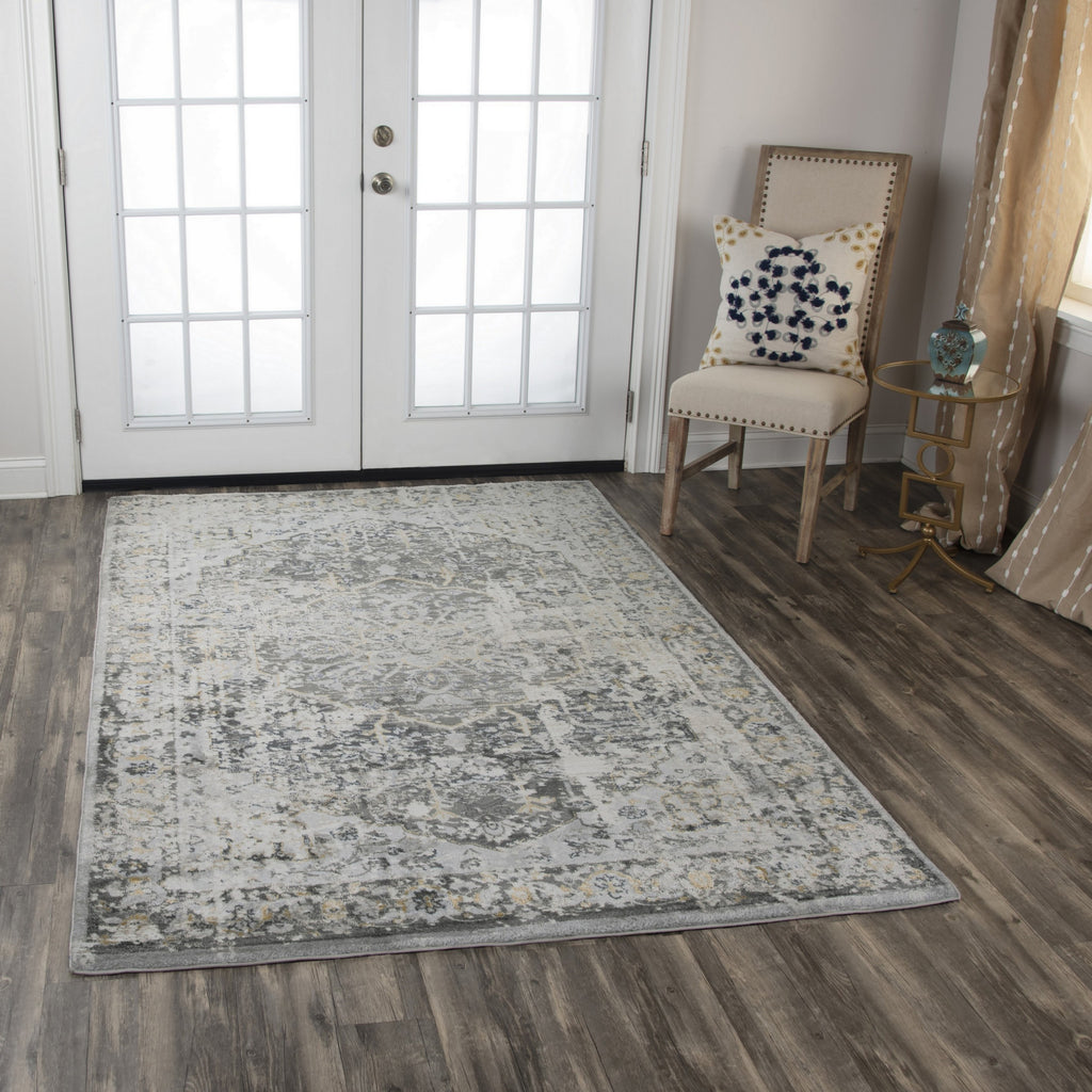 Rizzy Bristol BRS106 Beige/Blue Area Rug Room Image Feature