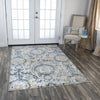 Rizzy Bristol BRS107 Beige/Blue Area Rug Room Image Feature
