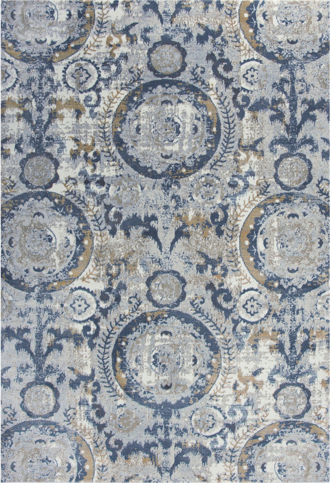Rizzy Bristol BRS107 Beige/Blue Area Rug main image