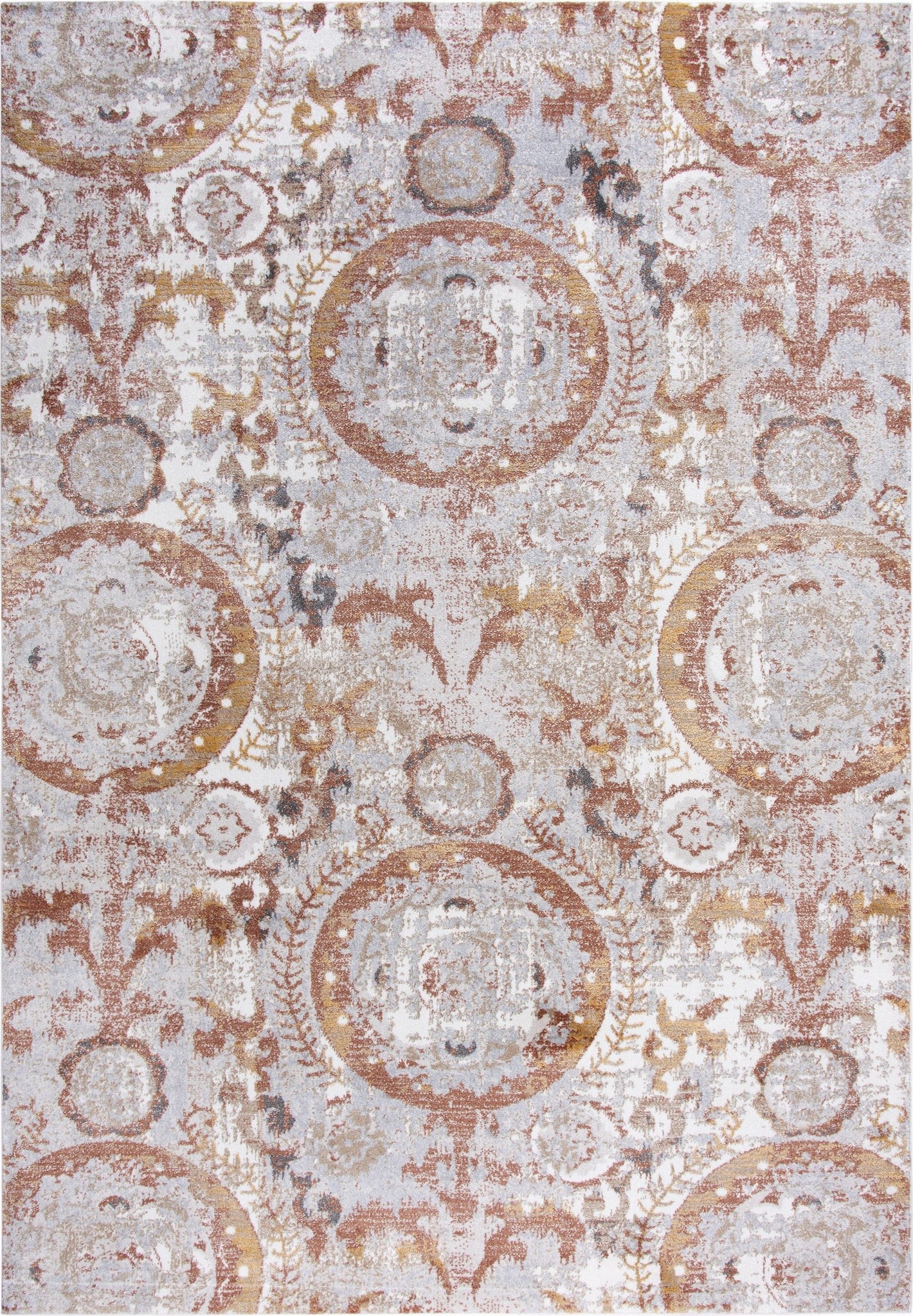 Rizzy Bristol BRS109 Beige/Copper Area Rug main image