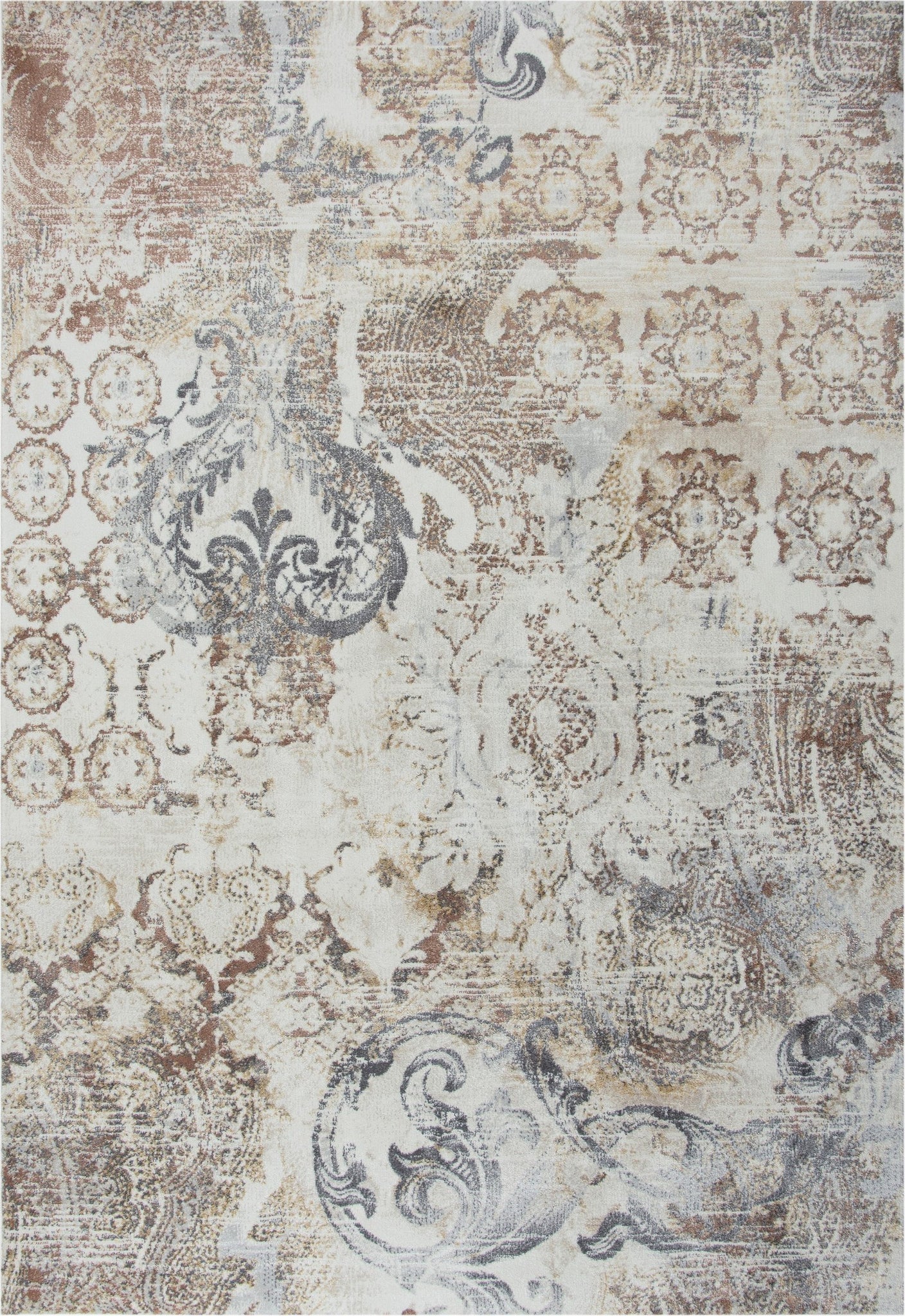 Rizzy Bristol BRS112 Beige/Copper Area Rug main image