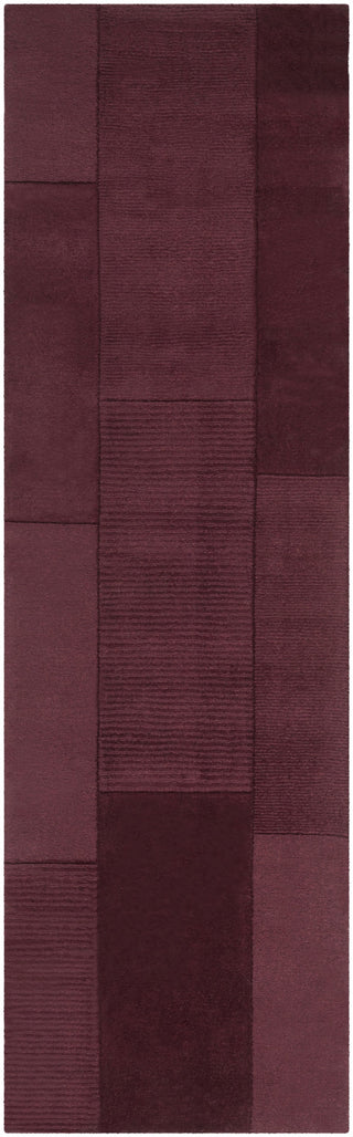 Surya Bristol BRT-2924 Burgundy Area Rug 2'6'' x 8' Runner