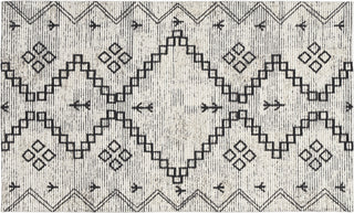 Nourison Brixton BRX01 Ivory/Black Area Rug Room Image