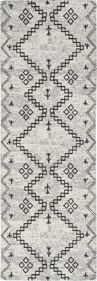 Nourison Brixton BRX01 Ivory/Black Area Rug main image