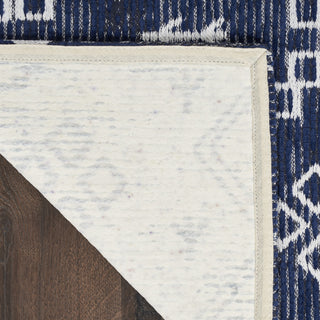 Nourison Brixton BRX01 Navy Area Rug Room Image