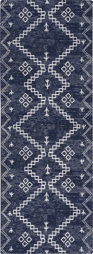 Nourison Brixton BRX01 Navy Area Rug main image