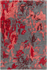 Chandra Brynn BRY-42700 Red/Charcoal Area Rug main image
