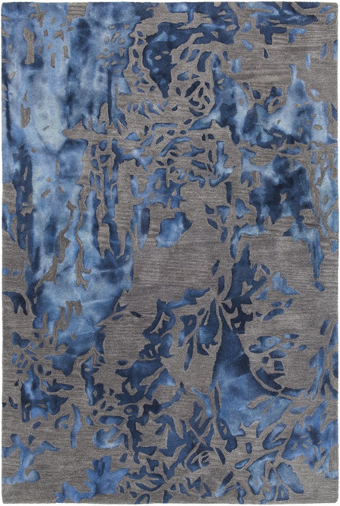 Chandra Brynn BRY-42702 Blue/Grey Area Rug main image