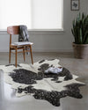 Loloi II Bryce BZ-01 Black/Silver Area Rug Room Image Feature
