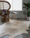 Loloi II Bryce BZ-07 Pewter/Gold Area Rug Room Image Feature
