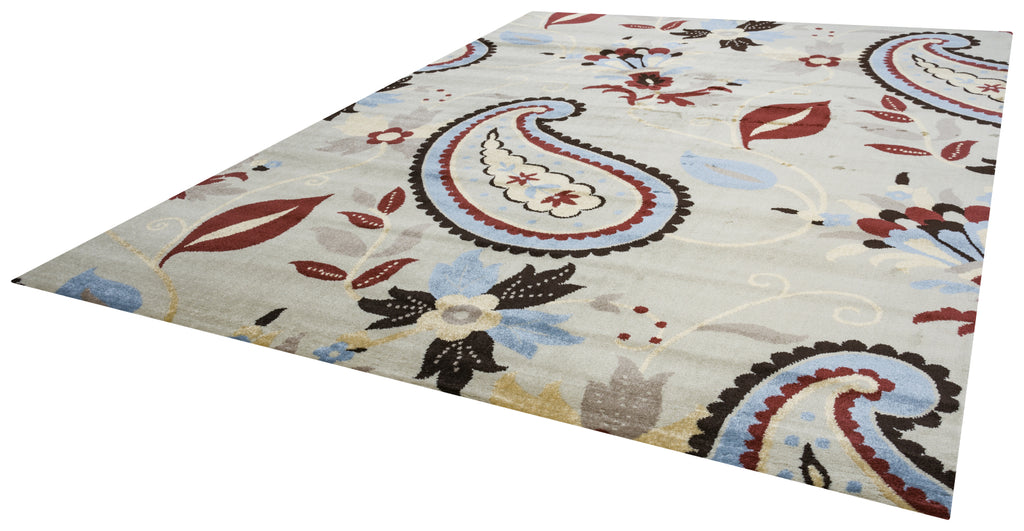Rizzy Bay Side BS3570 multi Area Rug Angle Shot Feature