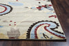 Rizzy Bay Side BS3570 multi Area Rug Edge Shot