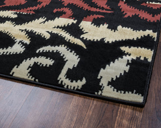 Rizzy Bay Side BS3575 multi Area Rug Corner Shot