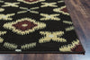 Rizzy Bay Side BS3576 multi Area Rug Edge Shot