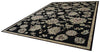 Rizzy Bay Side BS3581 Black Area Rug Angle Shot Feature