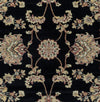 Rizzy Bay Side BS3581 Black Area Rug Detail Shot