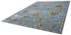 Rizzy Bay Side BS3582 Blue Area Rug Angle Shot