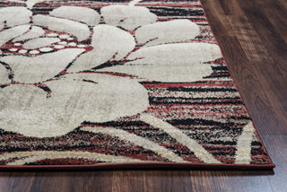 Rizzy Bay Side BS3587 multi Area Rug Edge Shot