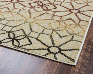 Rizzy Bay Side BS3590 khaki Area Rug Corner Shot