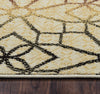 Rizzy Bay Side BS3590 khaki Area Rug Close Shot