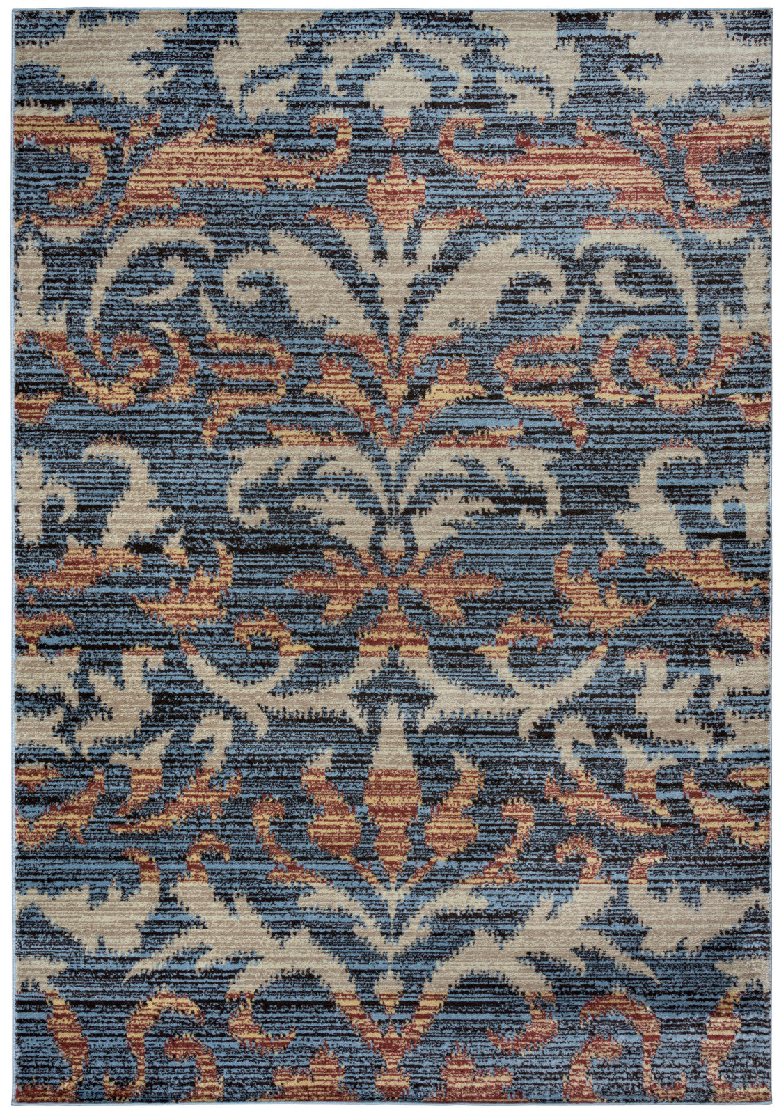 Rizzy Bay Side BS3596 Blue/Black Area Rug