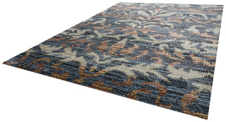 Rizzy Bay Side BS3596 Blue/Black Area Rug Angle Shot