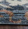 Rizzy Bay Side BS3596 Blue/Black Area Rug Close Shot