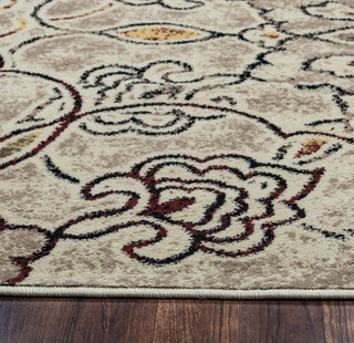 Rizzy Bay Side BS3644 Khaki Area Rug Close Shot
