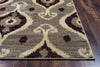 Rizzy Bay Side BS3686 Beige Area Rug Edge Shot