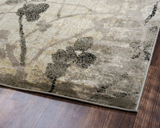 Rizzy Bay Side BS4007 Ivory/Yellow Area Rug Corner Shot