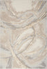 Nourison Brushstrokes BSK01 Beige/Grey Area Rug by Inspire Me! Home D�cor Room Image