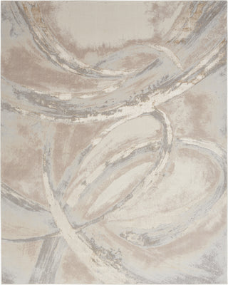 Nourison Brushstrokes BSK01 Beige/Grey Area Rug by Inspire Me! Home D�cor main image