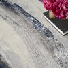 Nourison Brushstrokes BSK02 Grey/Navy Area Rug by Inspire Me! Home D�cor Main Image
