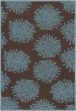 Surya Basilica BSL-7159 Teal Machine Loomed Area Rug 8'8'' X 12'