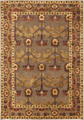 Surya Basilica BSL-7194 Chocolate Area Rug 5'2'' x 7'6''