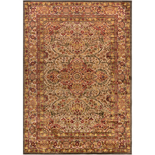 Surya Basilica BSL-7200 Rust Machine Loomed Area Rug 7'6'' X 10'6''