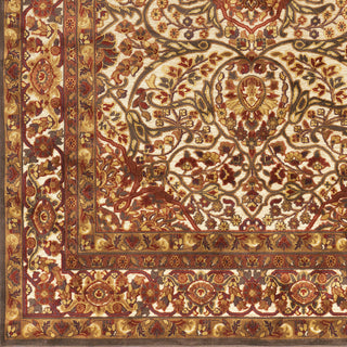 Surya Basilica BSL-7200 Rust Machine Loomed Area Rug Sample Swatch