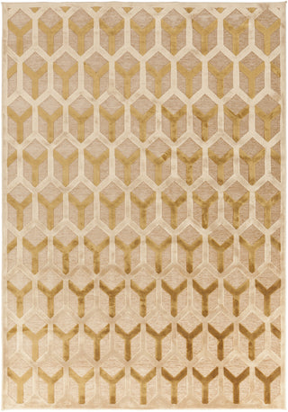 Surya Basilica BSL-7205 Gold Area Rug 5'2'' x 7'6''