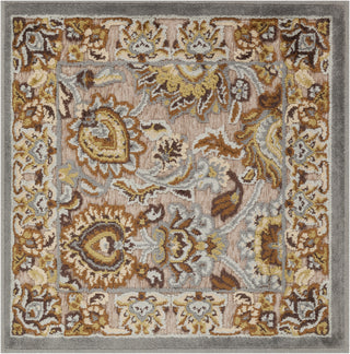 Surya Basilica BSL-7210 Taupe Machine Loomed Area Rug 16'' Sample Swatch