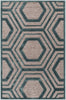 Surya Basilica BSL-7221 Brown/Blue Area Rug main image