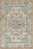 Surya Basilica BSL-7239 Teal Taupe Medium Gray Navy Beige Area Rug main image
