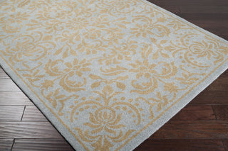Surya Bombay BST-471 Slate Hand Tufted Area Rug 5x8 Corner
