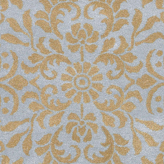 Surya Bombay BST-471 Slate Hand Tufted Area Rug Sample Swatch