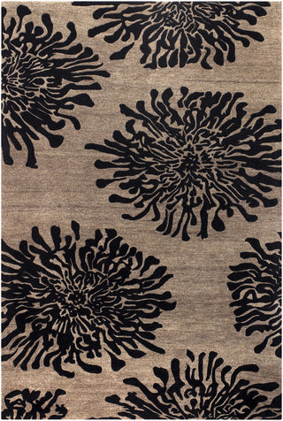 Surya Bombay BST-496 Charcoal Area Rug 5' x 8'