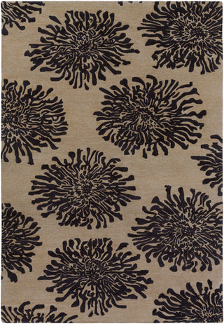 Surya Bombay BST-496 Charcoal Area Rug 9' x 13'