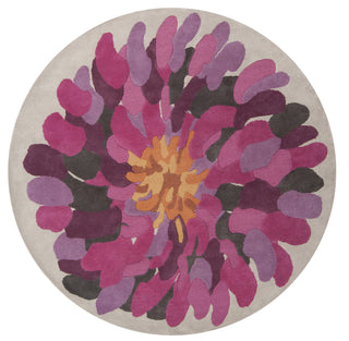 Surya Bombay BST-529 Magenta Area Rug 8' Round