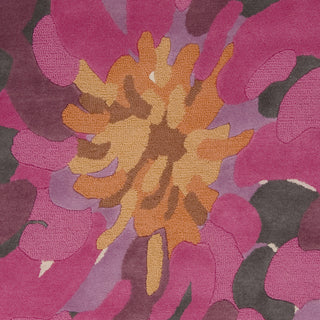 Surya Bombay BST-529 Magenta Hand Tufted Area Rug Sample Swatch